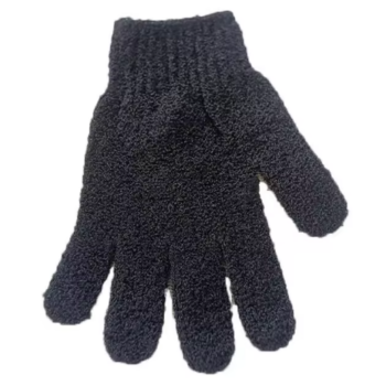 Naturale Black Exfoliating Gloves / 1 Pair