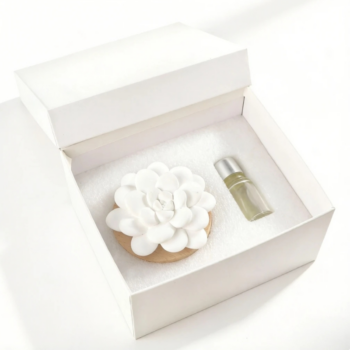 Ceramic Bloom Aroma Diffuser Luxury Fragrance Without the Flame